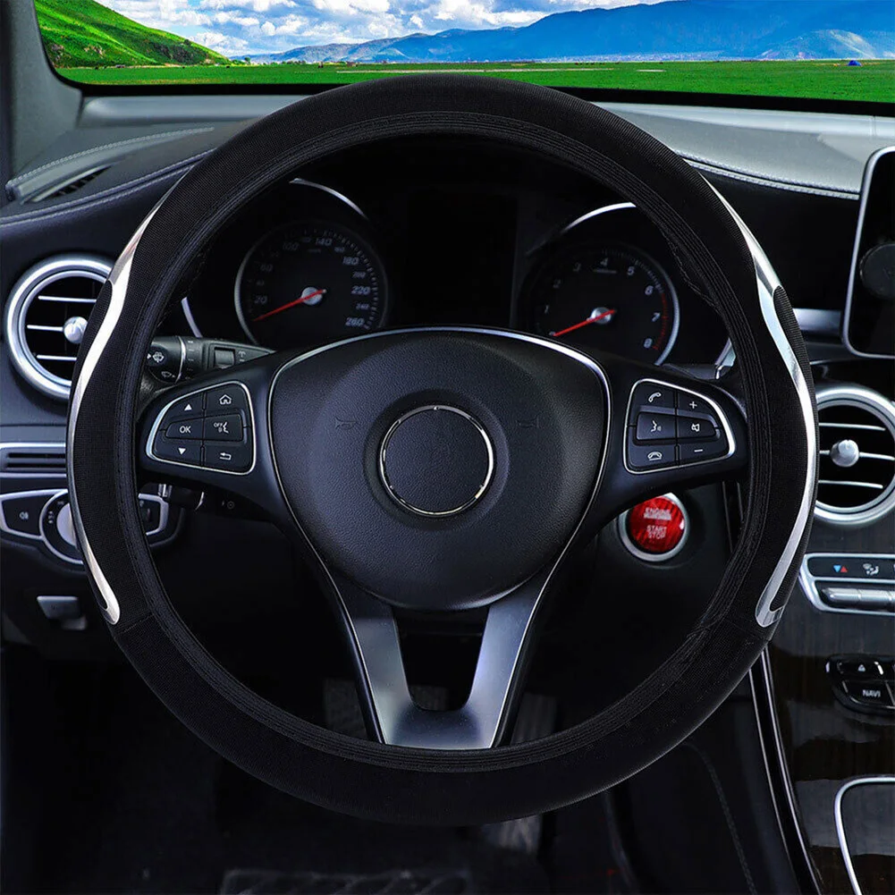 Protect Your Steering Wheel and Drive in Style with an Anti Slip and Wear Resistant Car Steering Wheel Cover 15 /38CM
Protect Your Steering Wheel and Drive in Style with an Anti Slip and Wear Resistant Car Steering Wheel Cover 15 /38CM