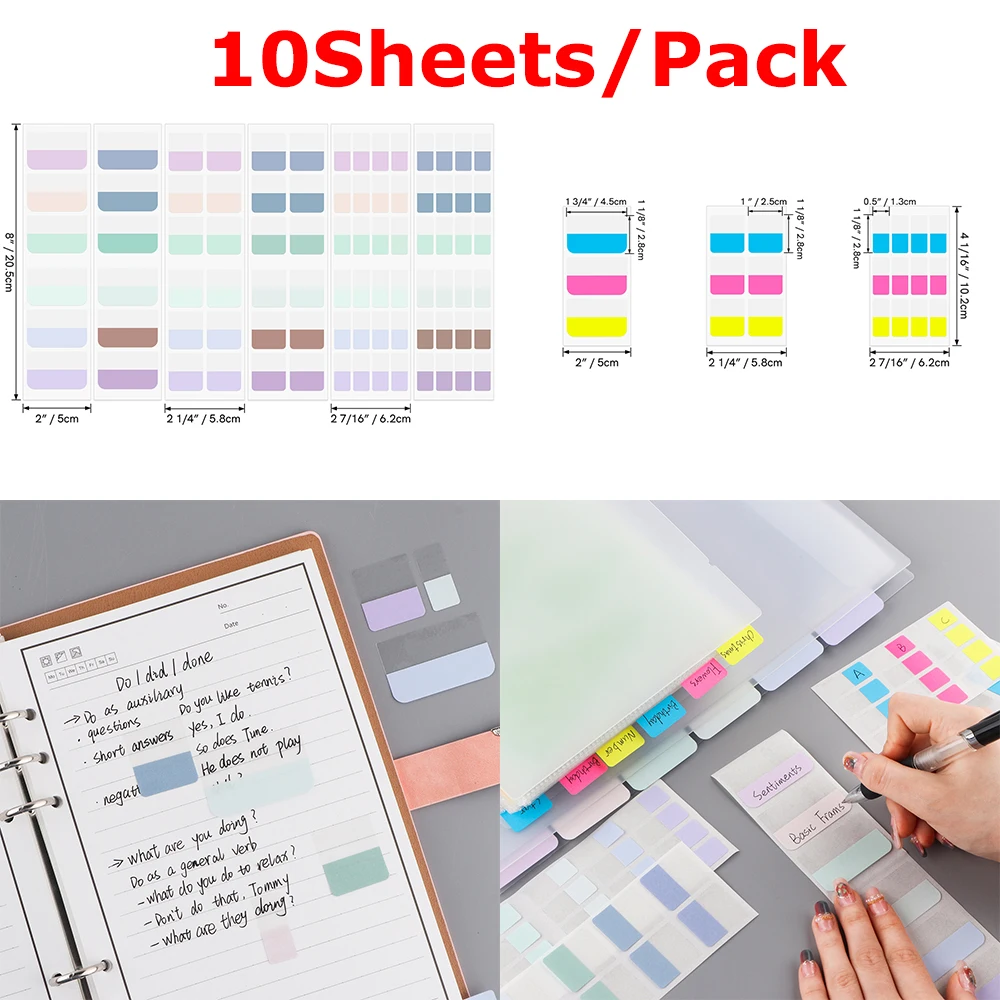 Self-adhesive Writable Reusable Sticky Notes Index Label Sticker for DIY Scrapbooking Journaling Book Tabs Label S/M/L Size
Self-adhesive Writable Reusable Sticky Notes Index Label Sticker for DIY Scrapbooking Journaling Book Tabs Label S/M/L Size