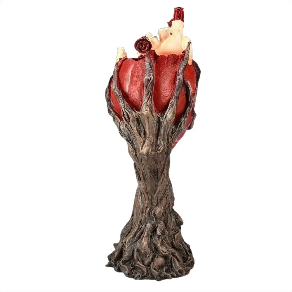 

Red Heart Model Decoration New Hollowed Out Terrifying Organ Crafts Simulated Resin Halloween Desktop Decorations Desktop