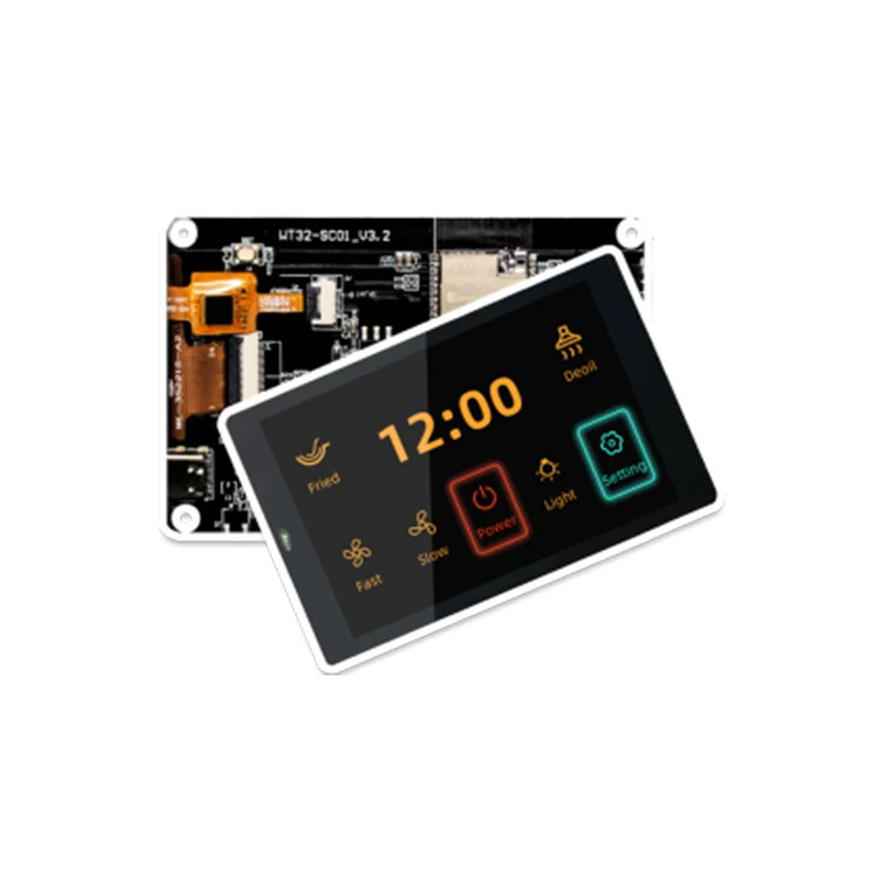 WT32-SC01 PLUS With 3.5 inch 320X480 Capacitive Multi-Touch LCD Screen Built-In Bluetooth Wifi ESP32 Development Board 
WT32-SC01 PLUS With 3.5 inch 320X480 Capacitive Multi-Touch LCD Screen Built-In Bluetooth Wifi ESP32 Development Board