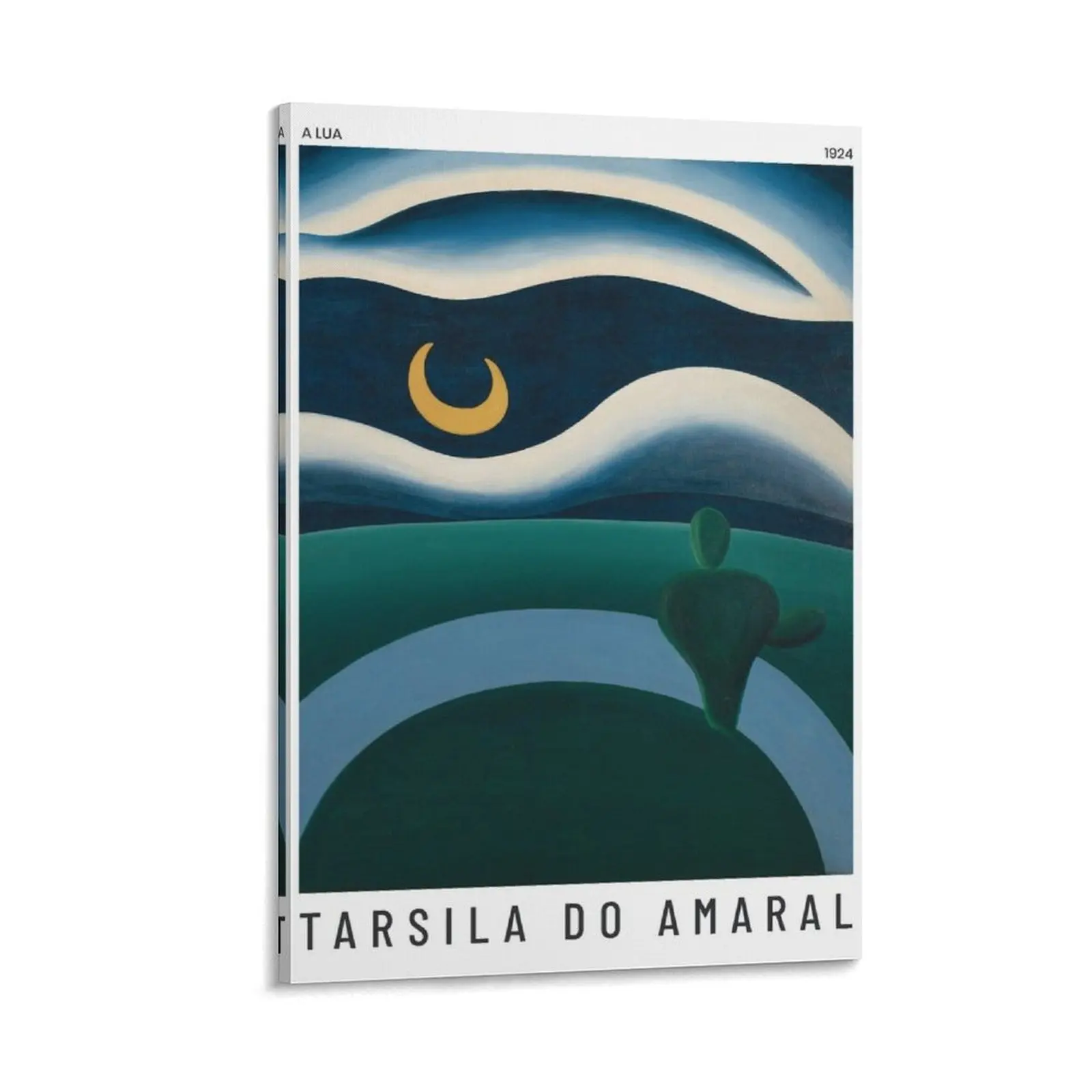 A Lua - Tarsila do Amaral - Art Poster Canvas Painting Paintings on the wall home decorations Decorative picture
A Lua - Tarsila do Amaral - Art Poster Canvas Painting Paintings on the wall home decorations Decorative picture