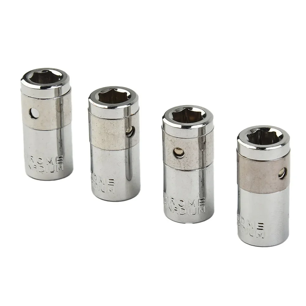 Durable Screwdriver Bit Adapter Converter 1/4\" Square Hole To 1/4\" 4 Pcs Chrome Vanadium Steel Corrosion Resistance Silver
Durable Screwdriver Bit Adapter Converter 1/4\" Square Hole To 1/4\" 4 Pcs Chrome Vanadium Steel Corrosion Resistance Silver