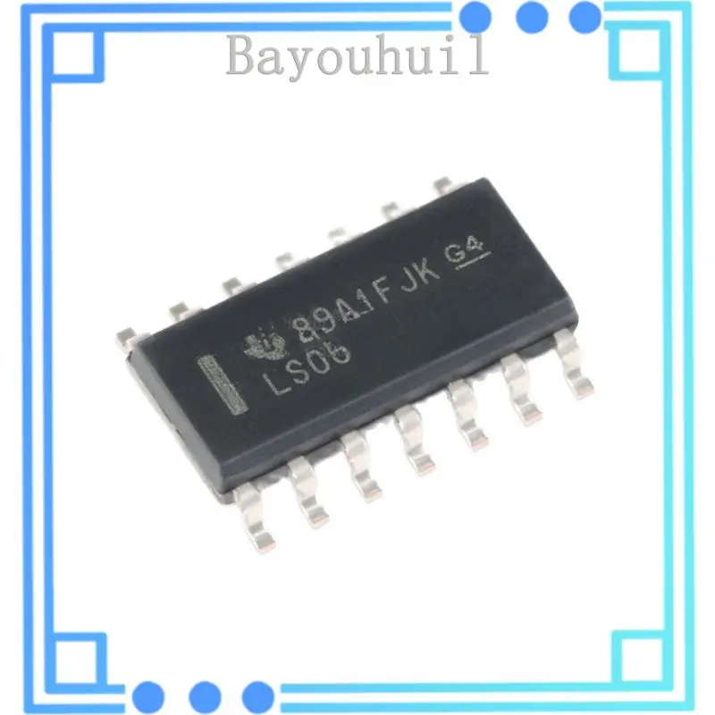 10PCS Original Genuine SN74LS06DR SOIC-14 High Voltage Output Six-way Inverting Buffer/driver
10PCS Original Genuine SN74LS06DR SOIC-14 High Voltage Output Six-way Inverting Buffer/driver