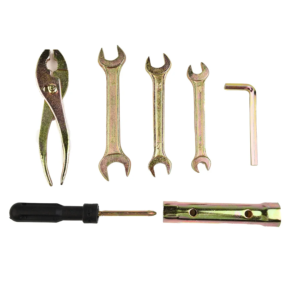 7PCS Universal Motorcycle Durable Tool Kit For Honda For For Suzuki Aluminum Alloy Auto Acesssories Vehicles
7PCS Universal Motorcycle Durable Tool Kit For Honda For For Suzuki Aluminum Alloy Auto Acesssories Vehicles
