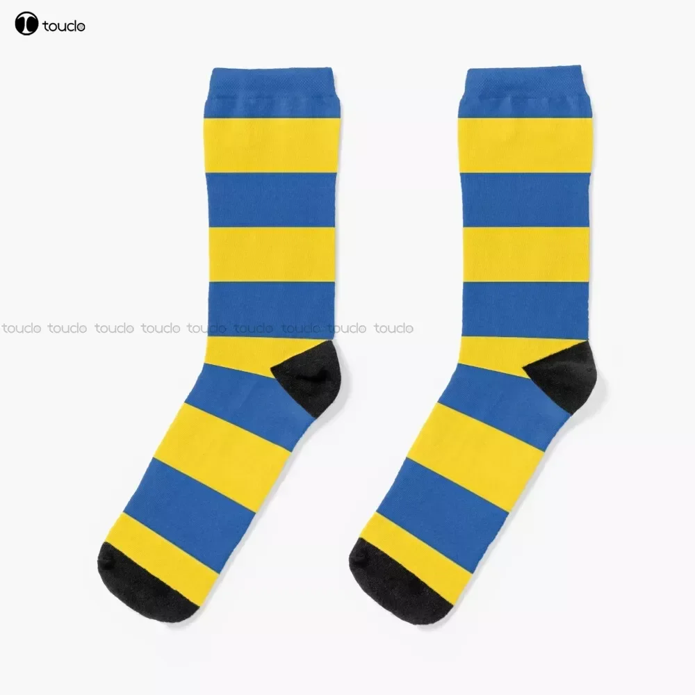 

Flag Of Ukraine Socks Personalized Custom Unisex Adult Teen Youth Socks 360° Digital Print Custom Gift Streetwear