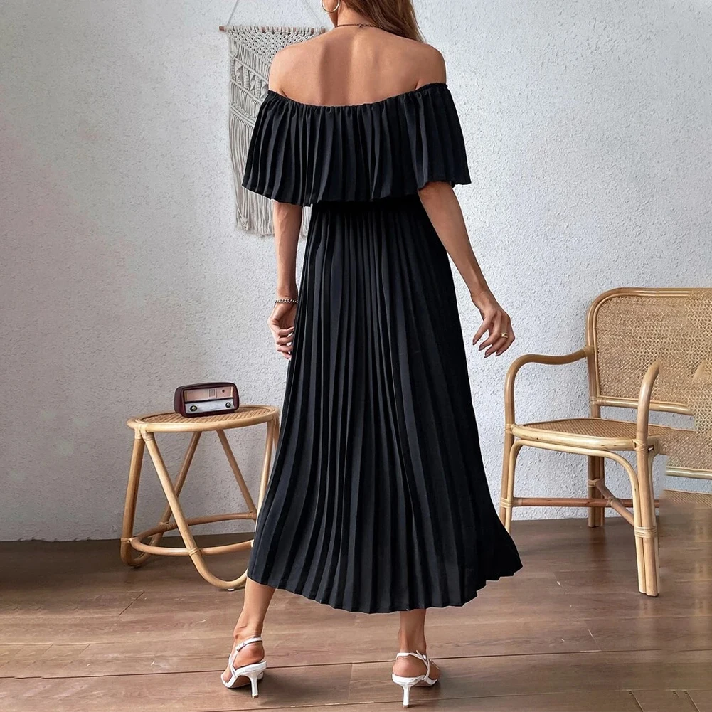 2023 Brand New Dress Female Temperament Women Women Clothes Wrapped Chest Beach Dress Evening Dress Off Shoulder
2023 Brand New Dress Female Temperament Women Women Clothes Wrapped Chest Beach Dress Evening Dress Off Shoulder