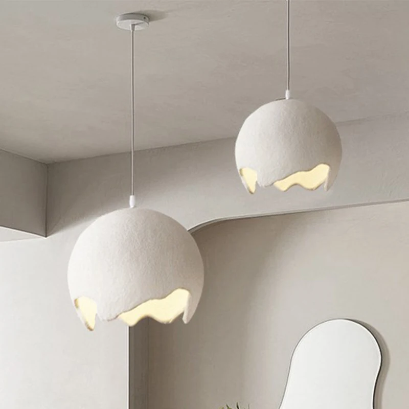 Nordic Wabi Sabi E27 Led Pendant Lights Japan Restaurant Resin Hanging Lamp Dining Room Bar Irregular Suspend Light Fixtures
Nordic Wabi Sabi E27 Led Pendant Lights Japan Restaurant Resin Hanging Lamp Dining Room Bar Irregular Suspend Light Fixtures