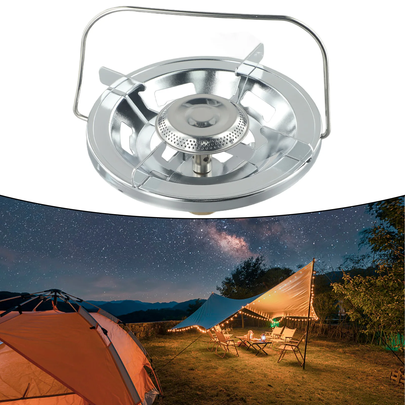 1 X Outdoor Liquefied Gas Burner Cooker Top Camping Stove Furnace Heads With Handle Steel Cylinder Hiking Camping Cook Stoves
1 X Outdoor Liquefied Gas Burner Cooker Top Camping Stove Furnace Heads With Handle Steel Cylinder Hiking Camping Cook Stoves