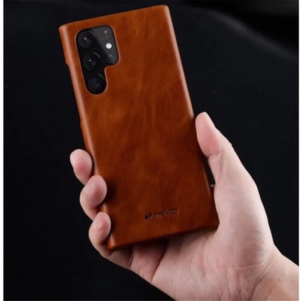 Original Melkco Genuine Leather Case for Samsung Galaxy S23 Ultra S22 Oil Wax Retro Business Back Cover
Original Melkco Genuine Leather Case for Samsung Galaxy S23 Ultra S22 Oil Wax Retro Business Back Cover