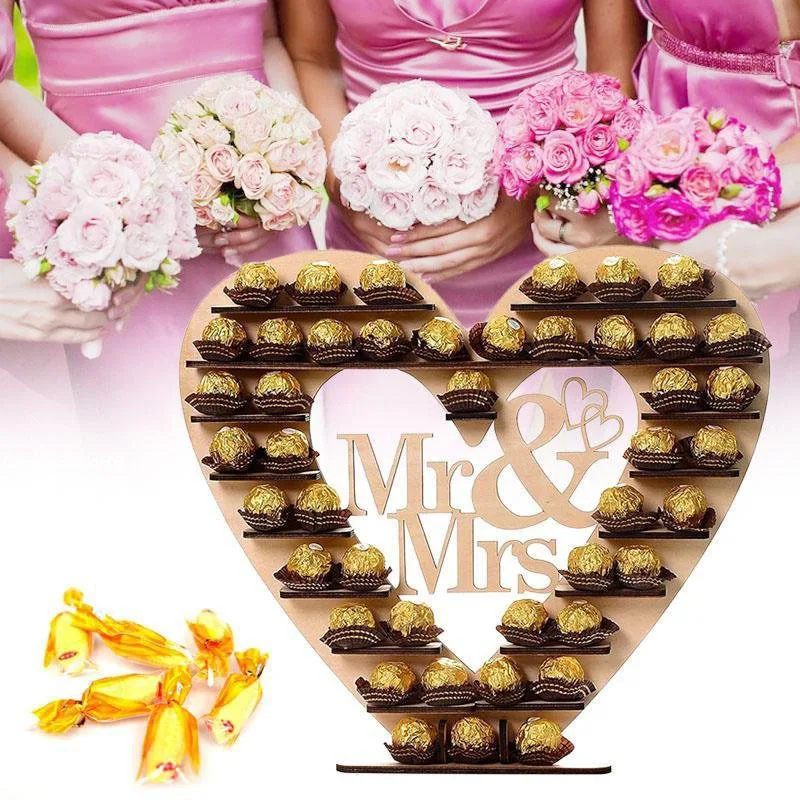 Romantic Wedding Wooden Ornaments Mr&Mrs Chocolate Stand Display Candy Cupcake Desserts Holder Home Decor Wedding Party Bars
Romantic Wedding Wooden Ornaments Mr&Mrs Chocolate Stand Display Candy Cupcake Desserts Holder Home Decor Wedding Party Bars