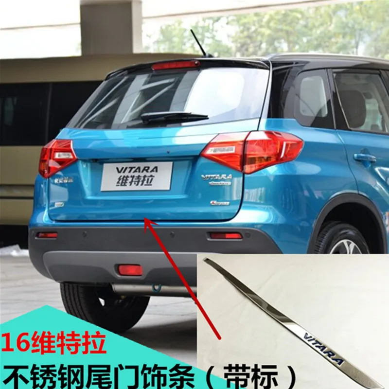 Нижняя крышка задней двери для Suzuki Vitara, молдинговая отделка, задняя дверь из нержавеющей стали, Аксессуары для автомобилей 2018 2017 2016
Нижняя крышка задней двери для Suzuki Vitara, молдинговая отделка, задняя дверь из нержавеющей стали, Аксессуары для автомобилей 2018 2017 2016