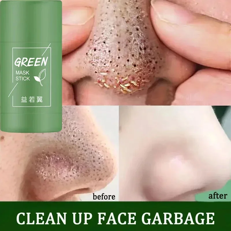 Effective Green Tea Removal Blackhead Solid Mask Stick Oil Control Shrink Pores Deep Moisturizing Whitening Smoothing Skin Care
Effective Green Tea Removal Blackhead Solid Mask Stick Oil Control Shrink Pores Deep Moisturizing Whitening Smoothing Skin Care