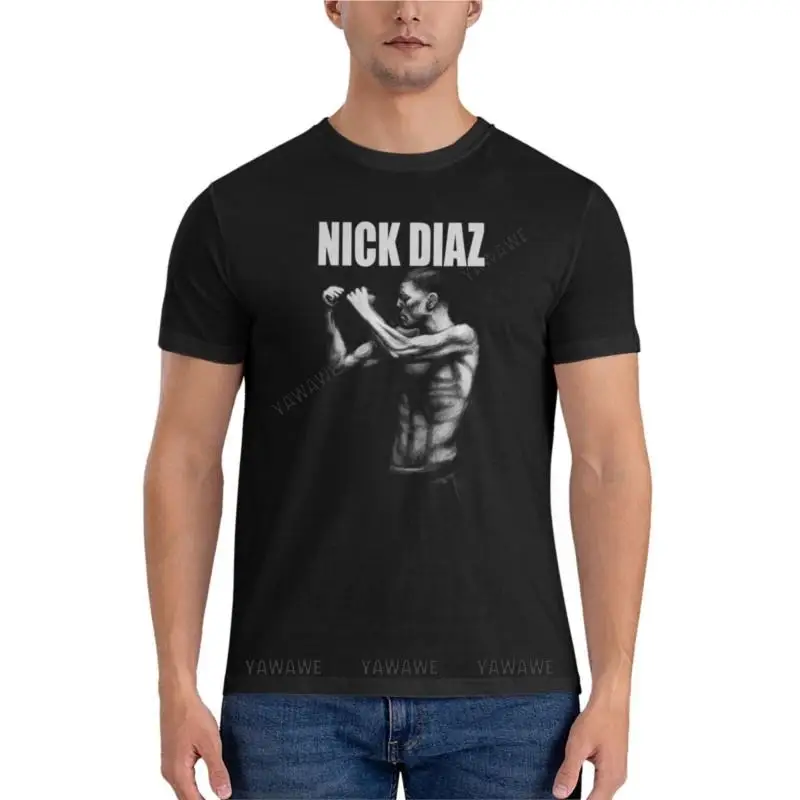 

Nick Diaz Essential T-Shirt black t shirt mens graphic t-shirts pack t shirt for men brand t-shirt summer top tees