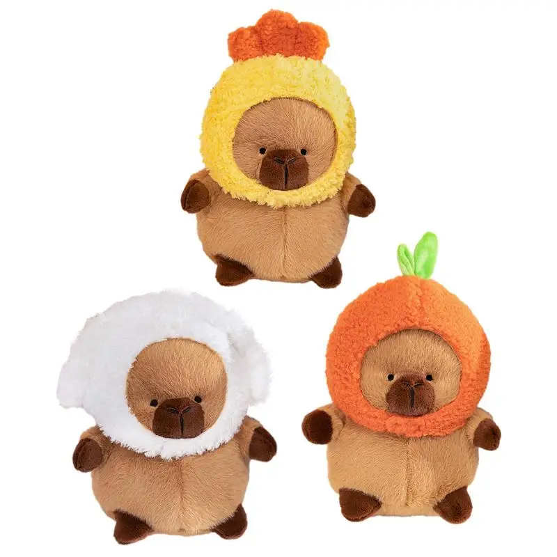 Мягкая Плюшевая Кукла капибара с мультяшными животными, супер мягкая плюшевая кукла, креативная милая кукла капибара, кукла на день детей, для мальчиков 
Мягкая Плюшевая Кукла капибара с мультяшными животными, супер мягкая плюшевая кукла, креативная милая кукла капибара, кукла на день детей, для мальчиков
