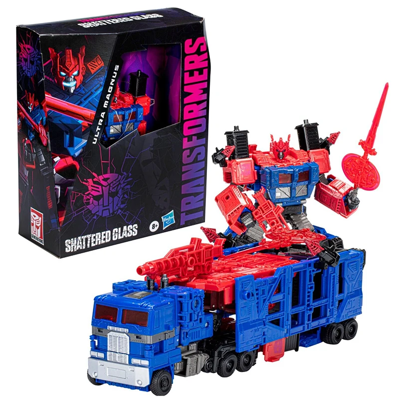 Hasbro Transformers Shattered Glass Ultra Magnus Leader Class Action Figure Model Collection Toy
Hasbro Transformers Shattered Glass Ultra Magnus Leader Class Action Figure Model Collection Toy