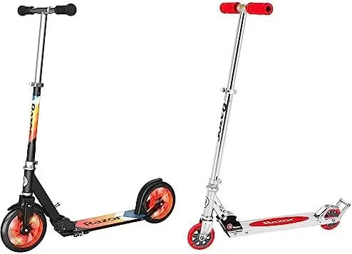 

Lux Kick Scooter for Kids Ages 8+ - 8" Urethane Wheels, Anodized Finish Featuring Bold Colors and Graphics, for Riders up to Pat