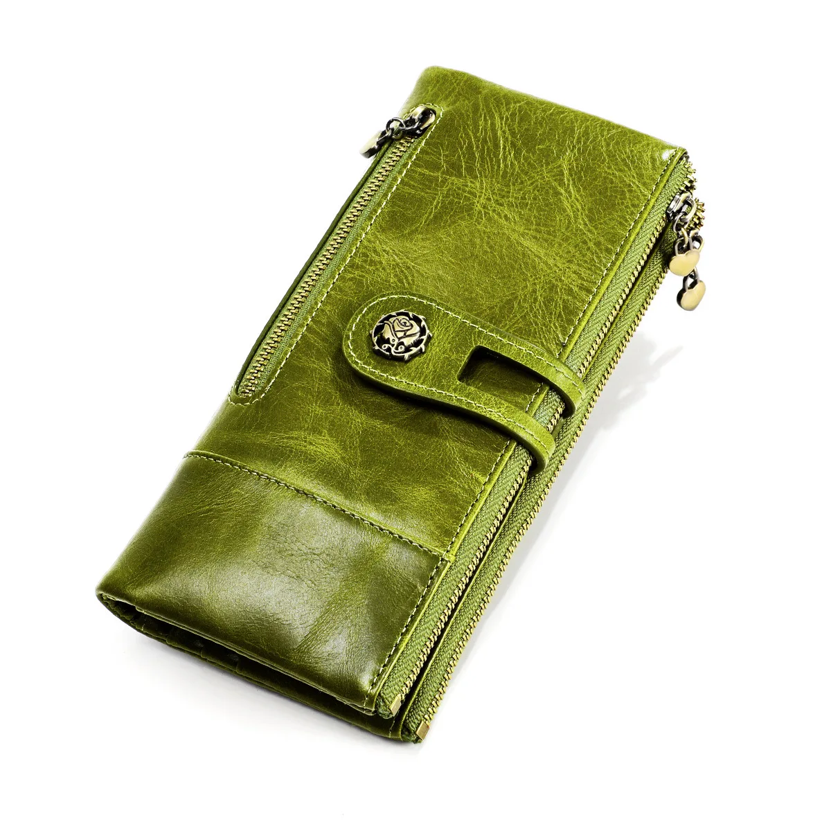 Rfid Blocking Genuine Leather Wallet Vintage Coin Purse for Ladies Women Long Clutch Wallets with Cell Phone Bags Card Holder
Rfid Blocking Genuine Leather Wallet Vintage Coin Purse for Ladies Women Long Clutch Wallets with Cell Phone Bags Card Holder