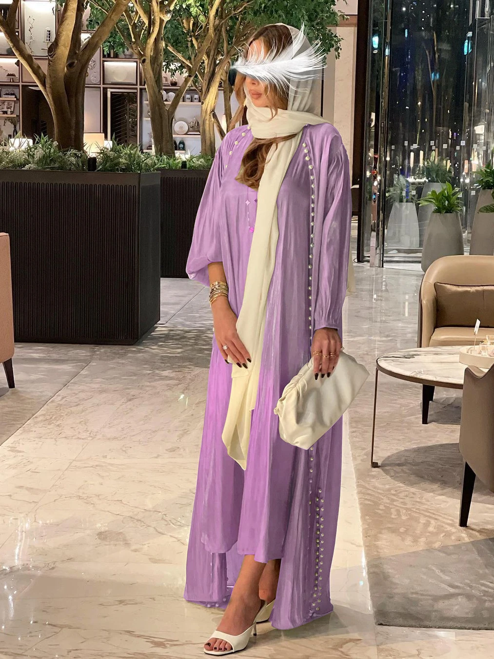 Muslim Dress 2 Piece Set Abayas Women Autumn Elegant Party Arab Morocco Hijab Abaya Dubai Turkey Islam Kaftan Musulmane Vestidos
Muslim Dress 2 Piece Set Abayas Women Autumn Elegant Party Arab Morocco Hijab Abaya Dubai Turkey Islam Kaftan Musulmane Vestidos