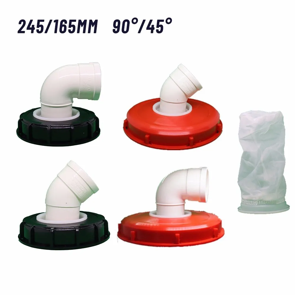 245/165mm 45/90Degree IBC Water Tank Filter Cover Rainwater Tanks Plastic Lid Nylon Filter IBC Water Tank Extension Drain Hose
245/165mm 45/90Degree IBC Water Tank Filter Cover Rainwater Tanks Plastic Lid Nylon Filter IBC Water Tank Extension Drain Hose