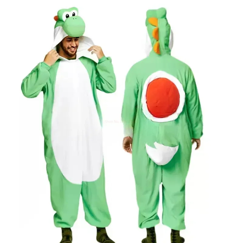 New Mario Bros Yoshi One Piece Pajamas Anime Men Halloween Cosplay Jumpsuit Costume Cartoon Carnival Party Role Play Props
New Mario Bros Yoshi One Piece Pajamas Anime Men Halloween Cosplay Jumpsuit Costume Cartoon Carnival Party Role Play Props