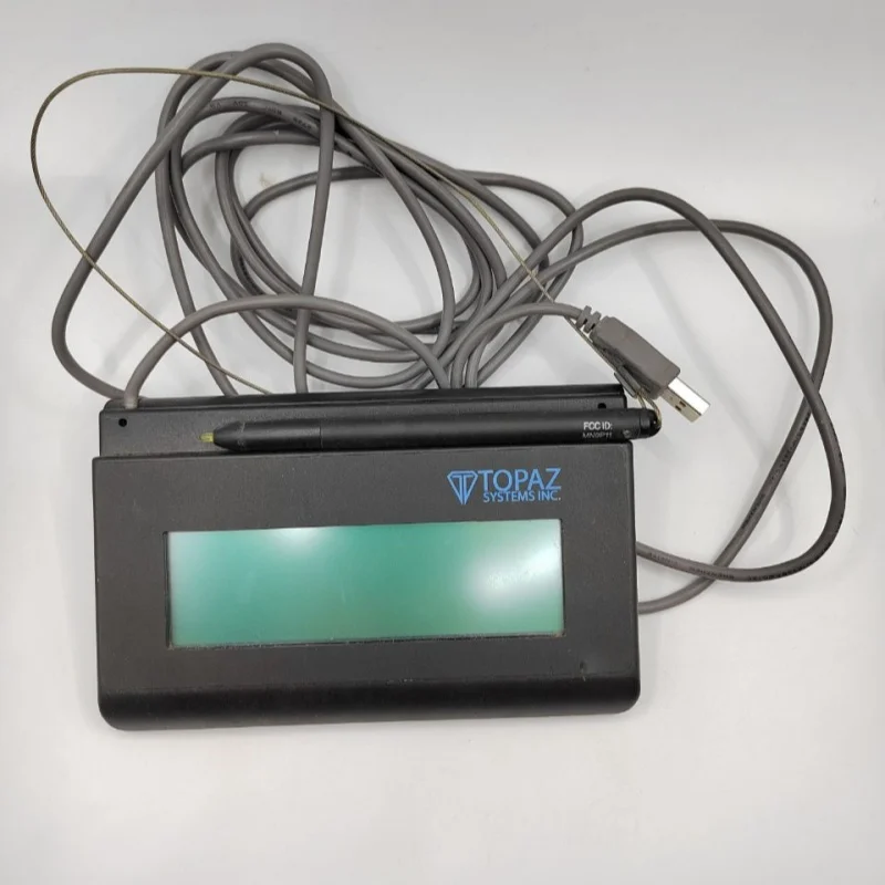 

Used Topaz Systems T-L462-H111A-R signature capture pad