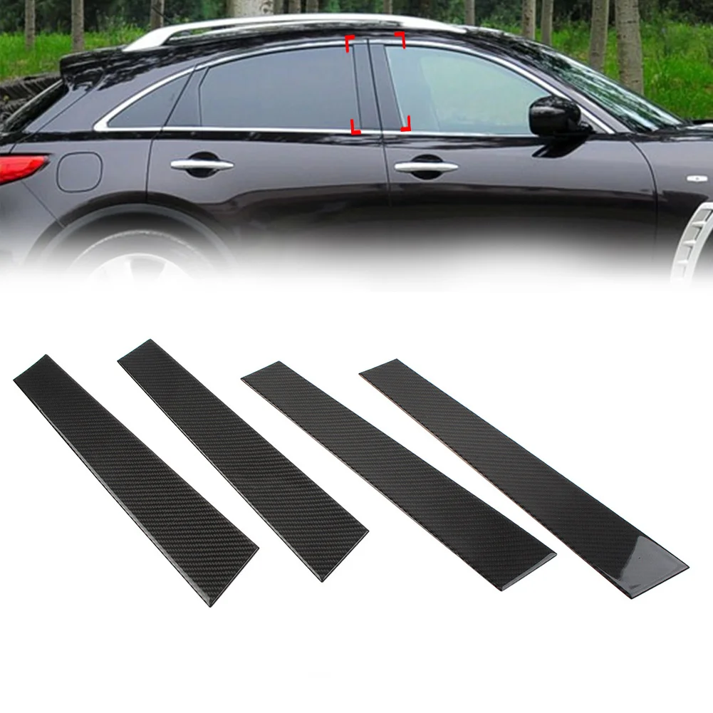 4 Pcs Car Exterior Accessories Door Window B Pillar Post Cover Trim For Infiniti FX 2009-2013 For QX70 2014+ 
4 Pcs Car Exterior Accessories Door Window B Pillar Post Cover Trim For Infiniti FX 2009-2013 For QX70 2014+