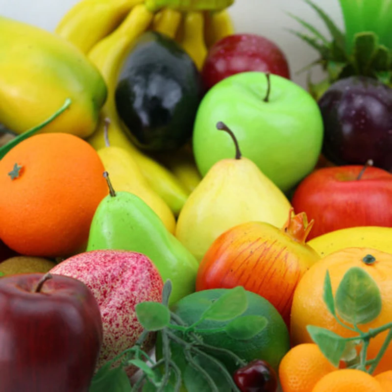 Variety Artificial Fruits Plastic Fake Fruit Kitchen Table DIY Home Decoration Decorative Fruit & Vegetables
Variety Artificial Fruits Plastic Fake Fruit Kitchen Table DIY Home Decoration Decorative Fruit & Vegetables