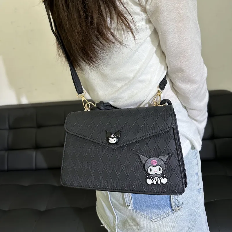 Sanrio Cartoon Crossbody Bag Animation Peripheral Bag Kawaii Kuromi Small Square Bag Fashion Versatile Shoulder Bag Gift
Sanrio Cartoon Crossbody Bag Animation Peripheral Bag Kawaii Kuromi Small Square Bag Fashion Versatile Shoulder Bag Gift
