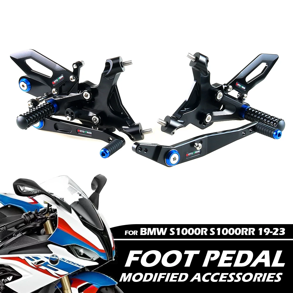 For BMW S1000R 2021-2023 S1000RR 2019-2023 Modified Adjustment Rider Motorcycle Footrests CNC Aluminum Alloy Accessories 
For BMW S1000R 2021-2023 S1000RR 2019-2023 Modified Adjustment Rider Motorcycle Footrests CNC Aluminum Alloy Accessories