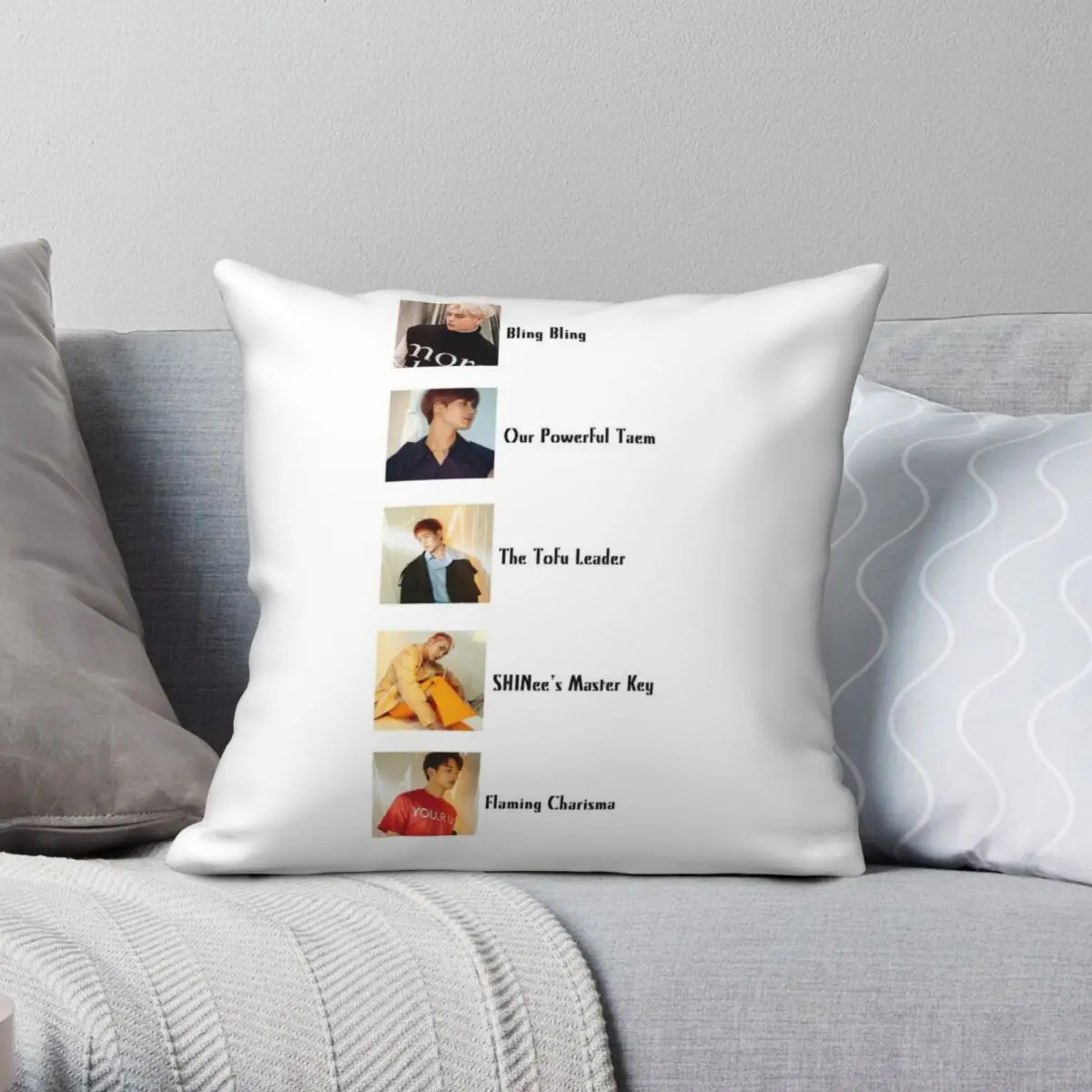 SHINee Dibidibidis Kpop Square Pillowcase Polyester Linen Velvet Printed Zip Decorative Throw Pillow Case Bed Cushion Cover
SHINee Dibidibidis Kpop Square Pillowcase Polyester Linen Velvet Printed Zip Decorative Throw Pillow Case Bed Cushion Cover