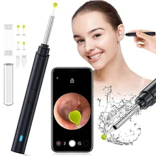 Ear Wax Removal, Ears Cleaner with HD Wifi Ear Camera and 6 LED Lights 3.9mm Ear Endoscope Wireless Otoscope for Kids Adults
Ear Wax Removal, Ears Cleaner with HD Wifi Ear Camera and 6 LED Lights 3.9mm Ear Endoscope Wireless Otoscope for Kids Adults