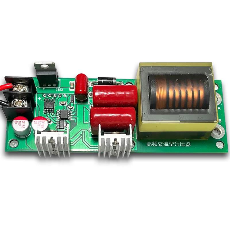 12V/24V to 1kv/2kv High Frequency Ac Output Boost Electronic Inverter High-Voltage Module Times Platen Drive
12V/24V to 1kv/2kv High Frequency Ac Output Boost Electronic Inverter High-Voltage Module Times Platen Drive