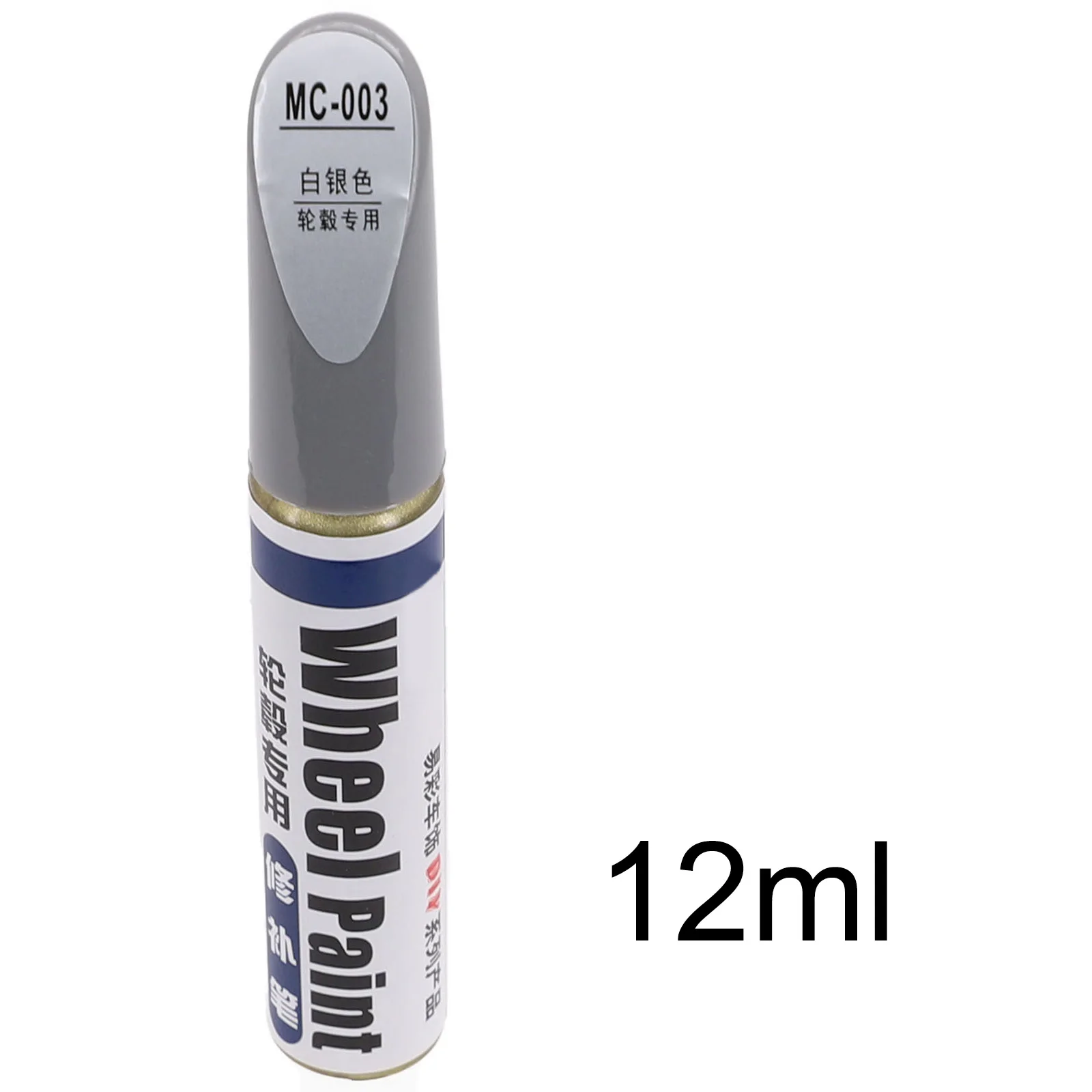 Reliable Alloy Wheel Touch Up Pen Repair Paint Convenient Curbing Scratch Maker Tool for Aluminum Alloy Wheels 12ml
Reliable Alloy Wheel Touch Up Pen Repair Paint Convenient Curbing Scratch Maker Tool for Aluminum Alloy Wheels 12ml