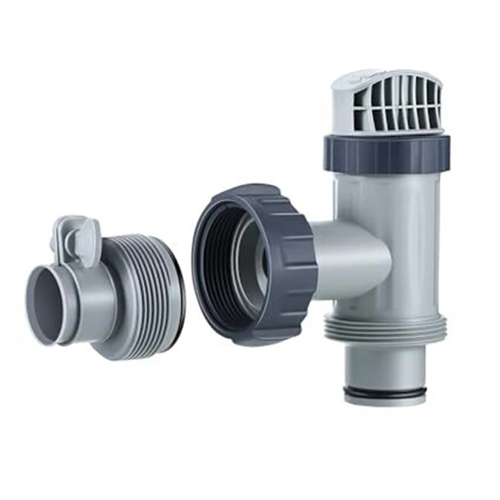 Pool Plunger Valve Type B Hose Adapter Replacement For Above Ground Pool Replace 1.25" To 1.5" Type B Hose Adapter
Pool Plunger Valve Type B Hose Adapter Replacement For Above Ground Pool Replace 1.25" To 1.5" Type B Hose Adapter