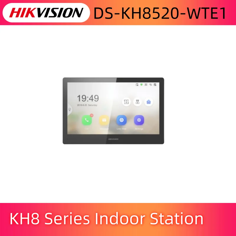 Бесплатная доставка, внутренняя станция Hik IP, Удаленная разблокировка с помощью клиента или стандартное приложение, замена стандарта 
Бесплатная доставка, внутренняя станция Hik IP, Удаленная разблокировка с помощью клиента или стандартное приложение, замена стандарта