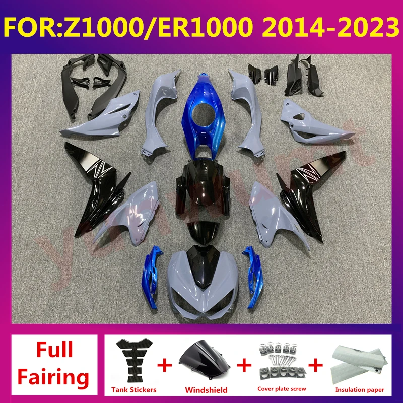 New ABS Motorcycle Fairings Fit For Kawasaki Ninja Z1000 ZR1000 2014-2023 15 16 Bodywork full fairing kits zxmt set grey black
New ABS Motorcycle Fairings Fit For Kawasaki Ninja Z1000 ZR1000 2014-2023 15 16 Bodywork full fairing kits zxmt set grey black