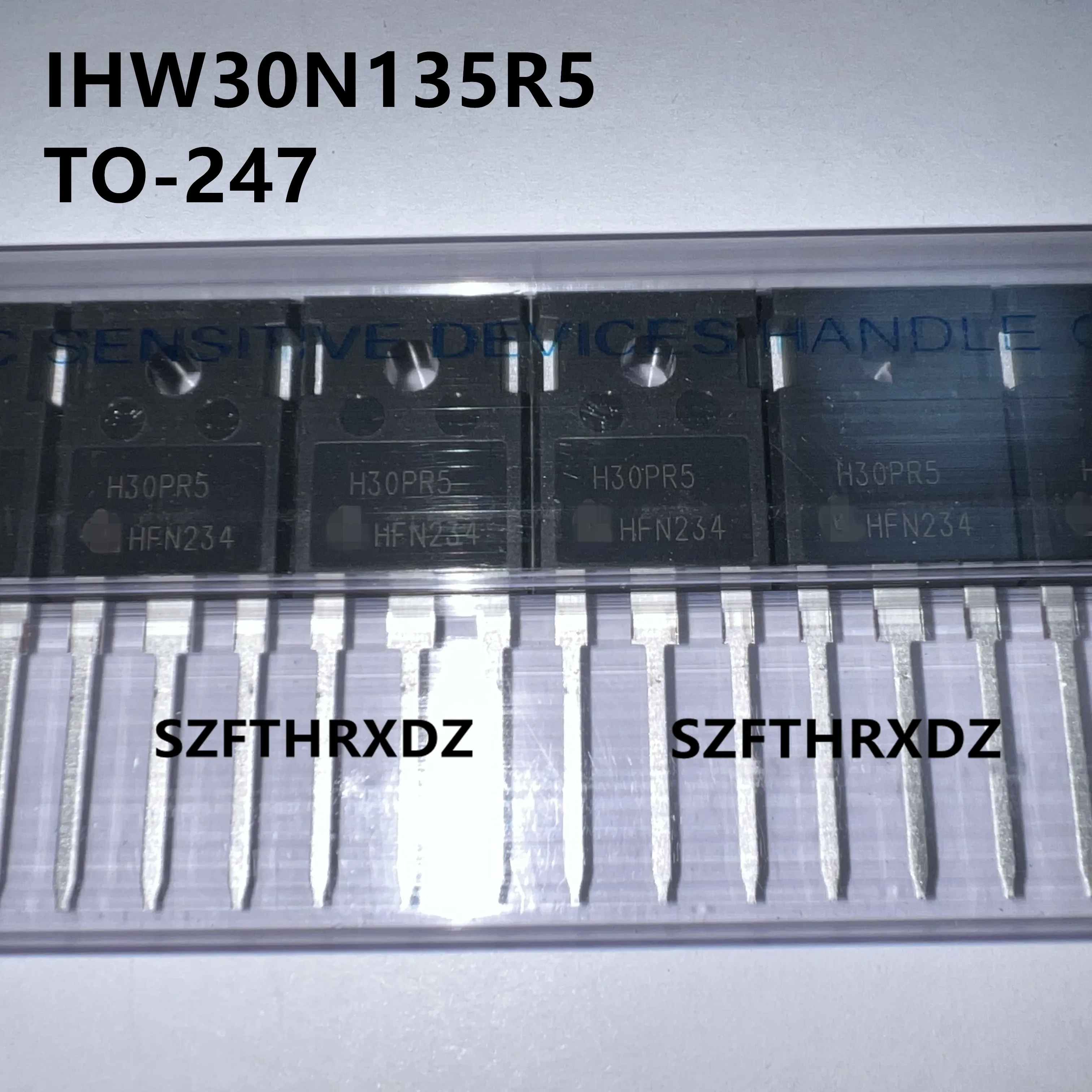 10pcs 100% New Imported Original IHW30N135R5 H30PR5 TO-247 IGBT Tube Induction Cooker 1350V 30A
10pcs 100% New Imported Original IHW30N135R5 H30PR5 TO-247 IGBT Tube Induction Cooker 1350V 30A