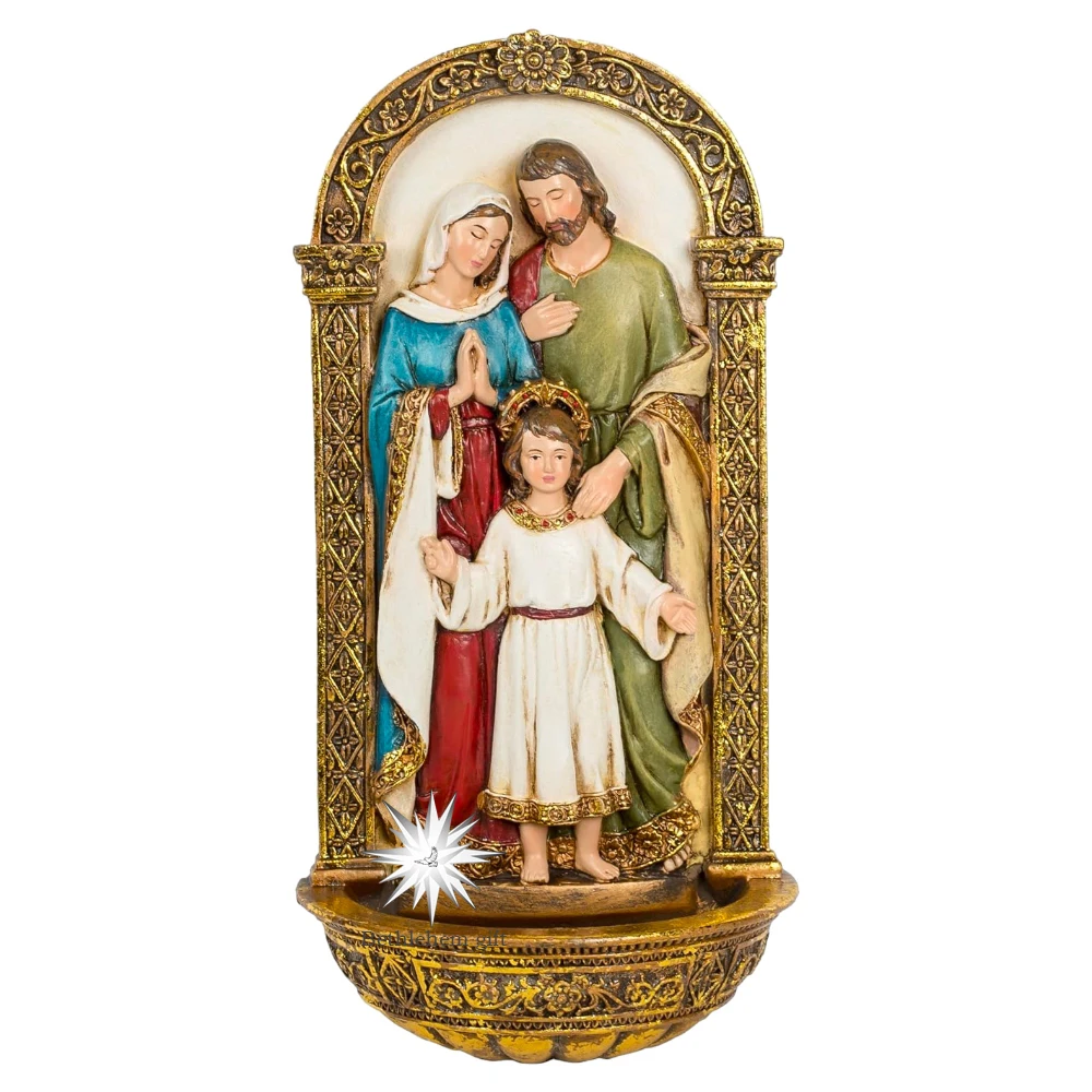 Renaissance Collection, HOLY Family Water Font , Religious Décor, Religious Inspiration, Religious Holidays, Catholic Sacraments
Renaissance Collection, HOLY Family Water Font , Religious Décor, Religious Inspiration, Religious Holidays, Catholic Sacraments