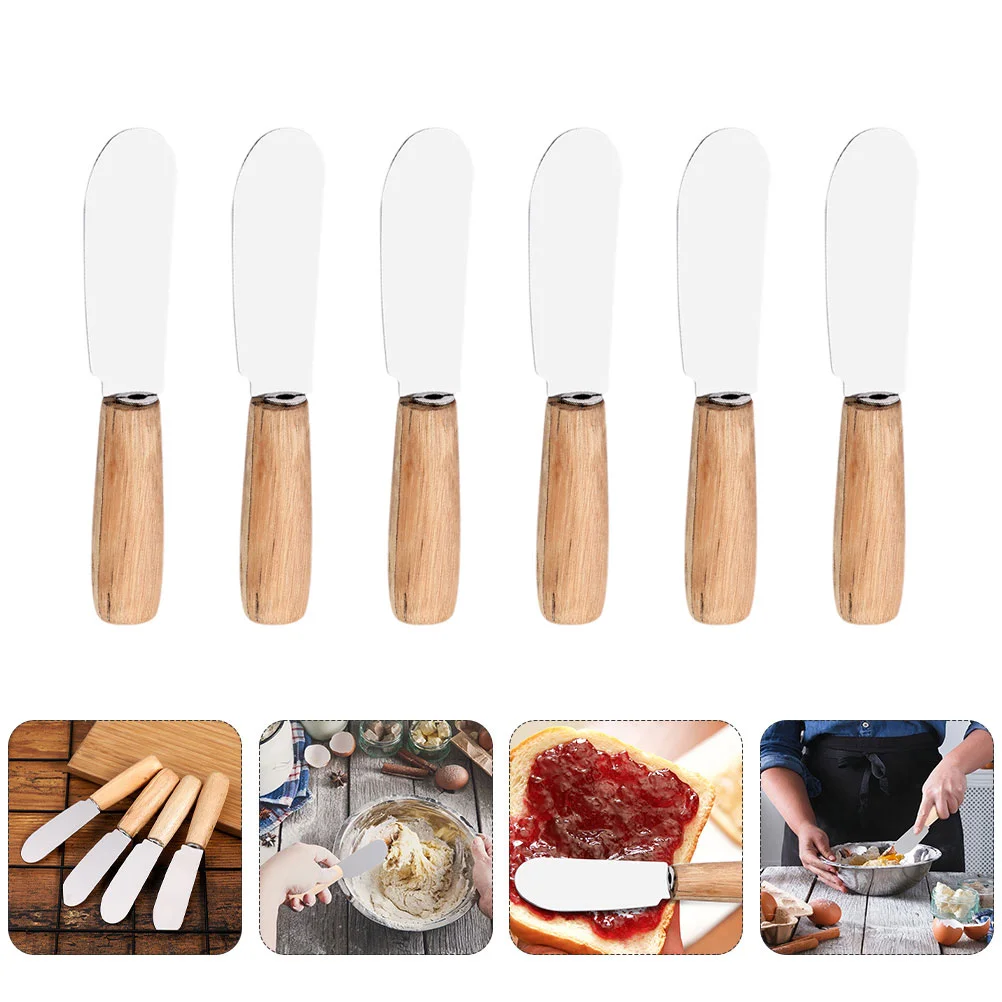 6 Pcs Bread Scraper Cream Spatula Heat Resistant Spatulas Cheese Blades Icing Baking Tools Home Scrapers
6 Pcs Bread Scraper Cream Spatula Heat Resistant Spatulas Cheese Blades Icing Baking Tools Home Scrapers