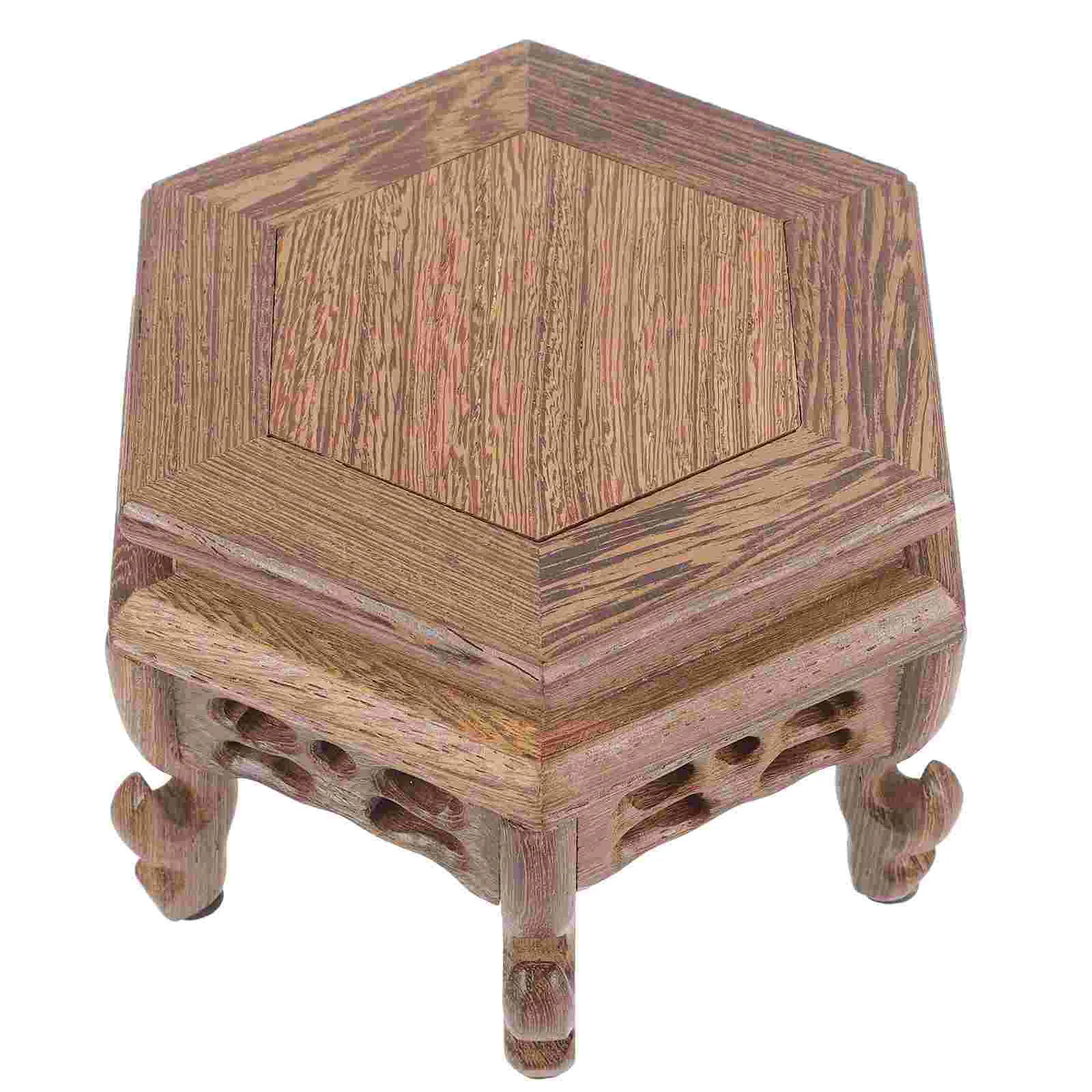 Wooden Stool Plant Stand Chinese Display Stand Retro Flower Pot Holder Decorative Planter Shelf Fishbowl Rack Indoor Outdoor
Wooden Stool Plant Stand Chinese Display Stand Retro Flower Pot Holder Decorative Planter Shelf Fishbowl Rack Indoor Outdoor