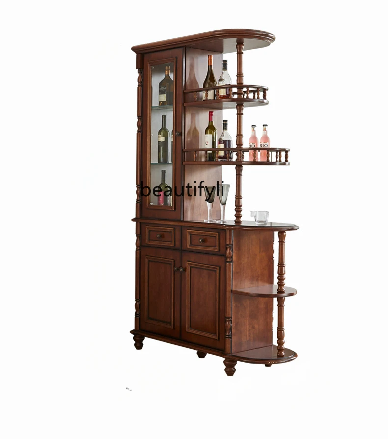 American Country Hall Cabinet Entrance Cabinet Solid Wood Partition Curio Cabinet Living Room Wine Cabinet European Shoe Cabinet
American Country Hall Cabinet Entrance Cabinet Solid Wood Partition Curio Cabinet Living Room Wine Cabinet European Shoe Cabinet