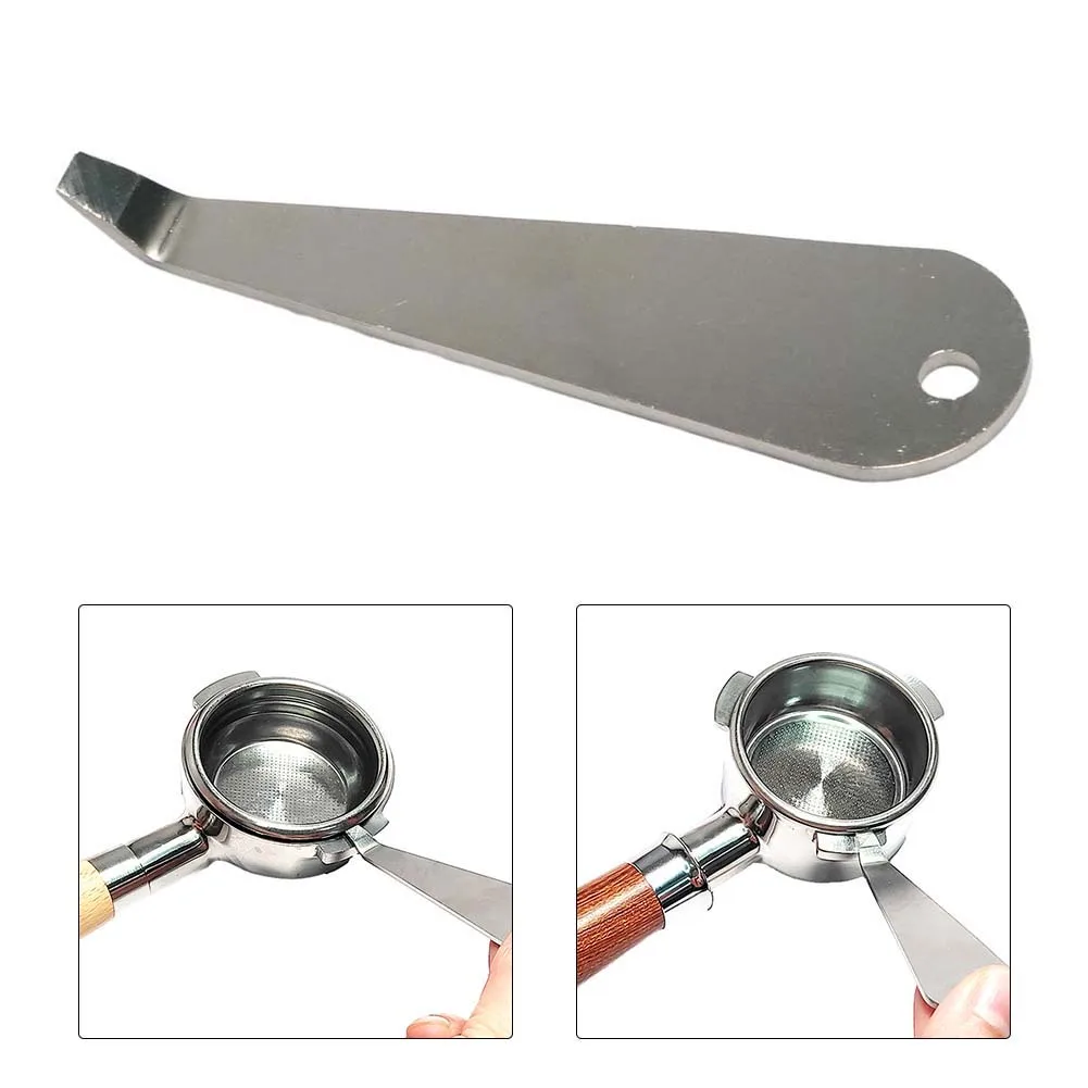 1pc Coffee Portafilter Basket Remover Tool Stainless Steel Powder Cup Disassembly Remover Accessories 8*1cm For Coffee Machine
1pc Coffee Portafilter Basket Remover Tool Stainless Steel Powder Cup Disassembly Remover Accessories 8*1cm For Coffee Machine