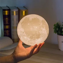 Creative 3D Print Galaxy Moon Lamp Led Night Light USB Rechargeable 2022 Home Decor Globe Bedroom Lover Children Gift
Creative 3D Print Galaxy Moon Lamp Led Night Light USB Rechargeable 2022 Home Decor Globe Bedroom Lover Children Gift