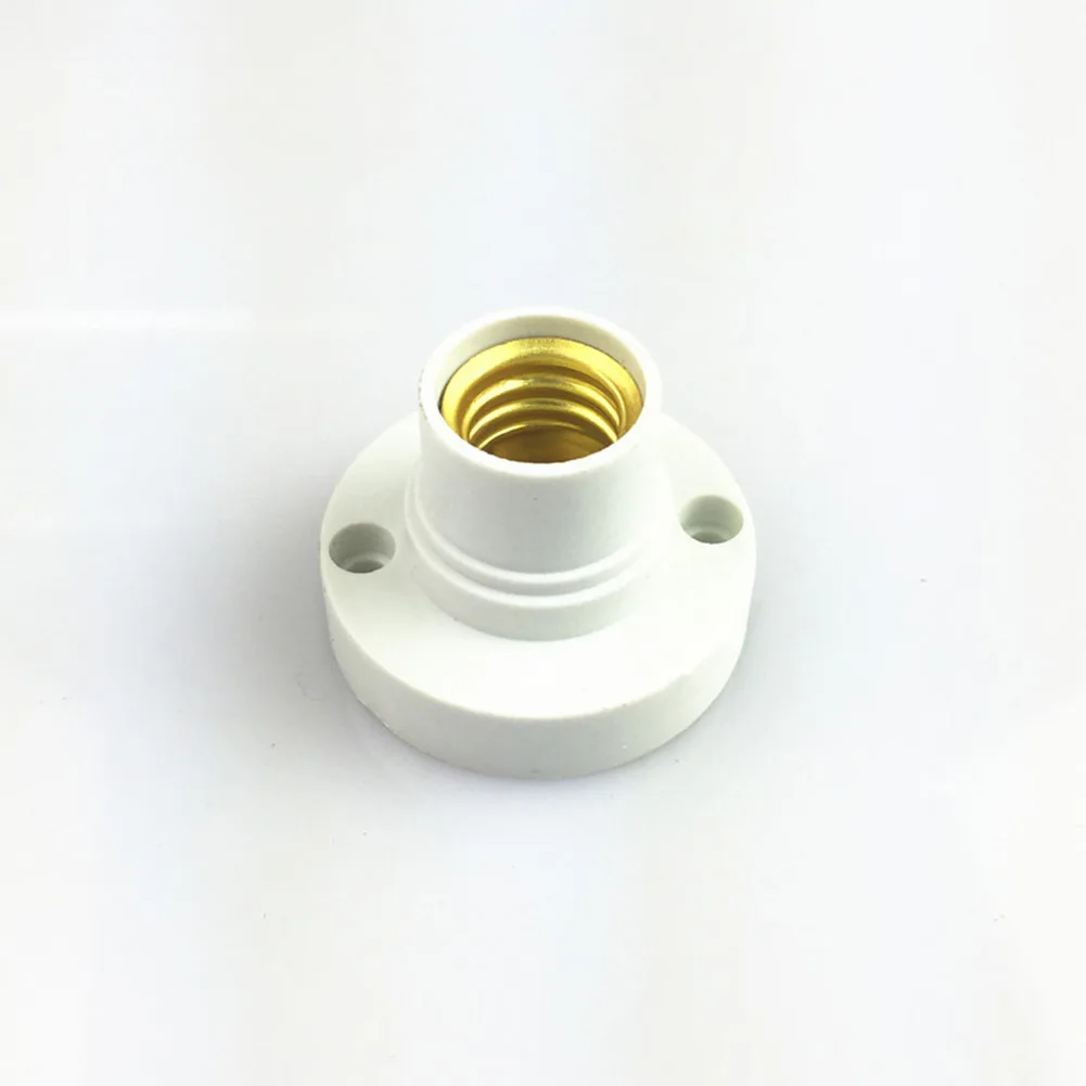 Base Screw Socket Lamps Lights Parts 100-230V LED Lamp Lamp Holder PBT+Metal Accessories Fixing Base Flat Base
Base Screw Socket Lamps Lights Parts 100-230V LED Lamp Lamp Holder PBT+Metal Accessories Fixing Base Flat Base