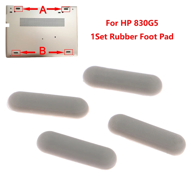 

1Set Laptop Rubber Foot Pad For HP 830 G5 Anti Slip Pad Feet Bottom Base Cover Replacement