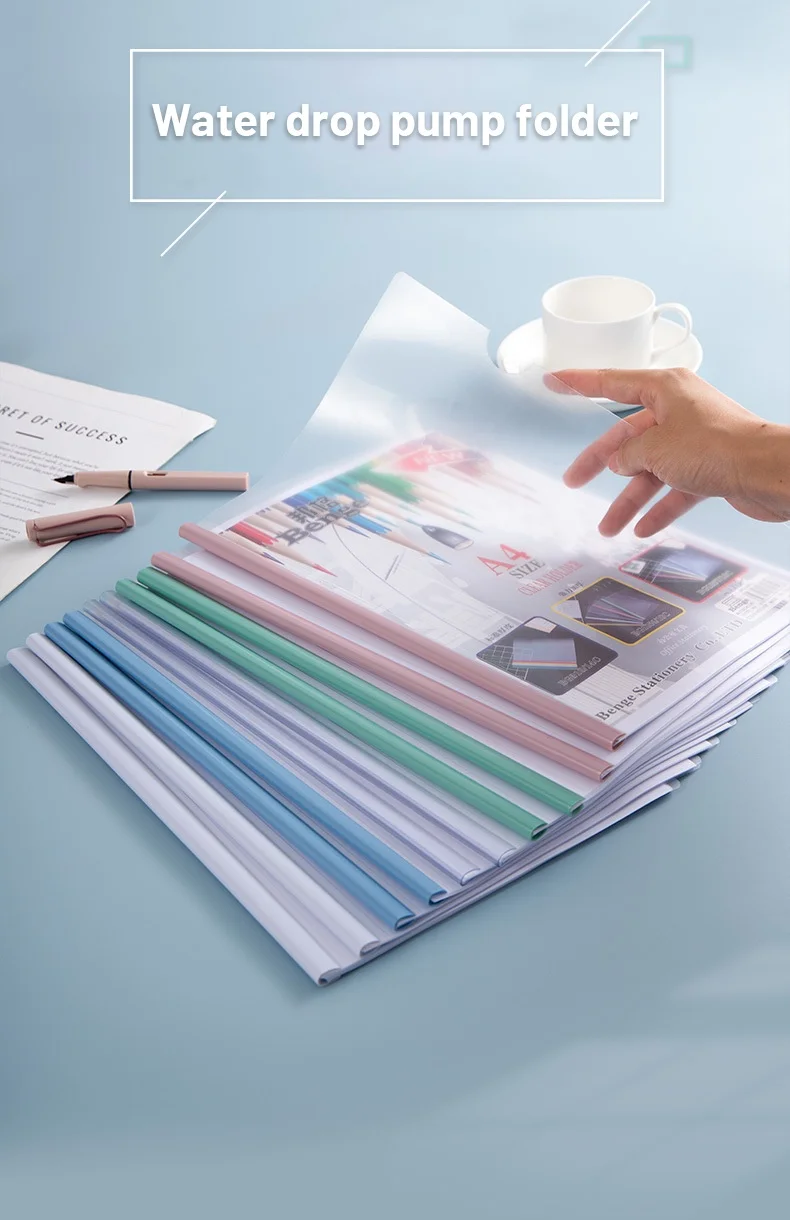 5pc/set A4 Transparent Folder Thickened Plastic Folder File Waterproof Test Paper Storage Bag Office Document Classification Bag 5pc/set A4 Transparent Folder Thickened Plastic Folder File Waterproof Test Paper Storage Bag Office Document Classification Bag