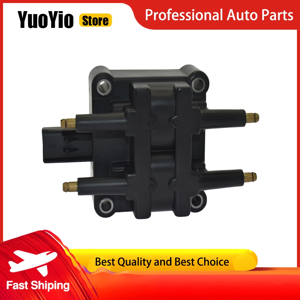 

YuoYio 1Pcs New Ignition Coil 04609103AB For Jeep Wrangler Chrysler PT Cruiser Grand Voager Lifan 520 520i 620 1.6L