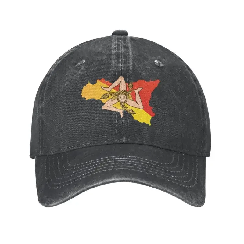 Classic Cotton Sicily Sicilia Flag Map Baseball Cap Men Women Breathable Italian Sicilian Pride Dad Hat Sun Protection
Classic Cotton Sicily Sicilia Flag Map Baseball Cap Men Women Breathable Italian Sicilian Pride Dad Hat Sun Protection