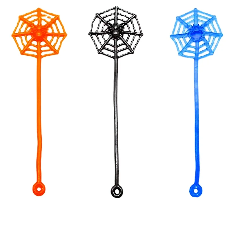 

15Pcs Fun Kids Birthday Party Favor Mini Sticky Spider Web Toy Gift Bag Giveaway Pinata Filler Halloween Carnival Party Supplies