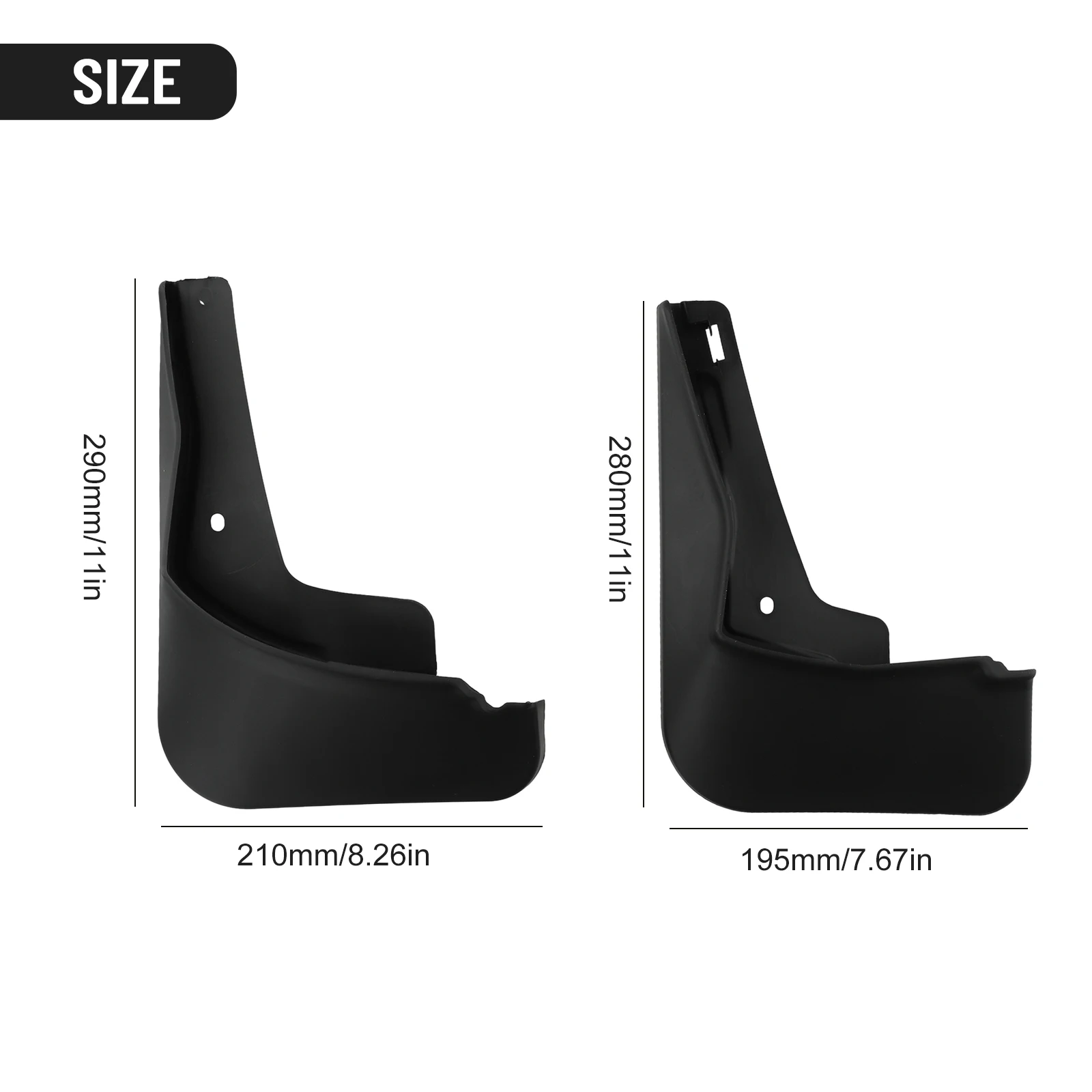 4Pcs Black ABS Splash Guards Mud Flaps Guards For Hyundai Ioniq 6 2022+ Direct Replacement Car Accessories Car Interior
4Pcs Black ABS Splash Guards Mud Flaps Guards For Hyundai Ioniq 6 2022+ Direct Replacement Car Accessories Car Interior
